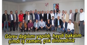 BOLUSPOR'DA GÖREV DAĞILIMI YAPILDI