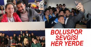 BOLUSPORLU OYUNCULARA SEVGİ SELİ