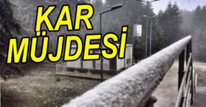 BOLU'YA YILIN İLK KARI YAĞDI