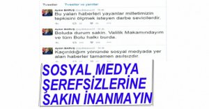 BU AHLAKSIZLARA İNANMAYIN