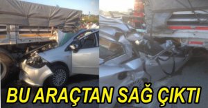 BU ARAÇTAN SAĞ ÇIKTI