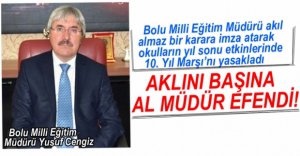 BU NE SAÇMALIK MÜDÜR EFENDİ....