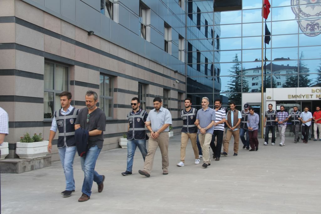 21 KİŞİ ADLİYEYE SEVK EDİLDİ