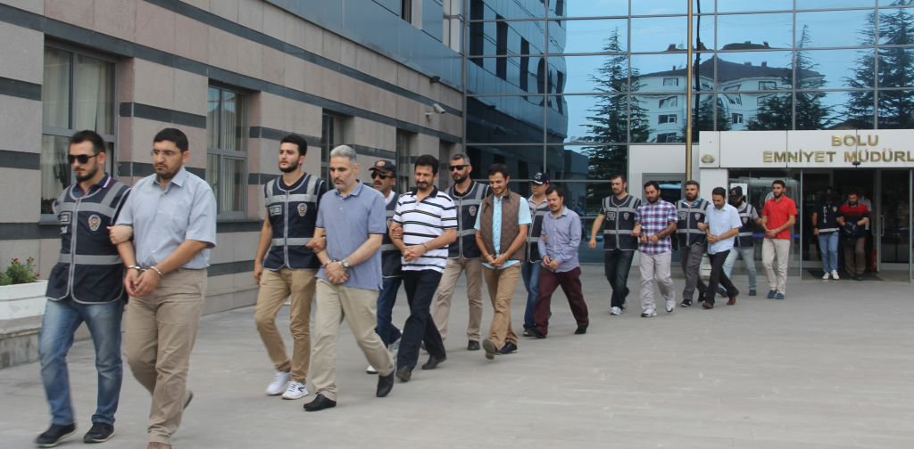 21 KİŞİ ADLİYEYE SEVK EDİLDİ