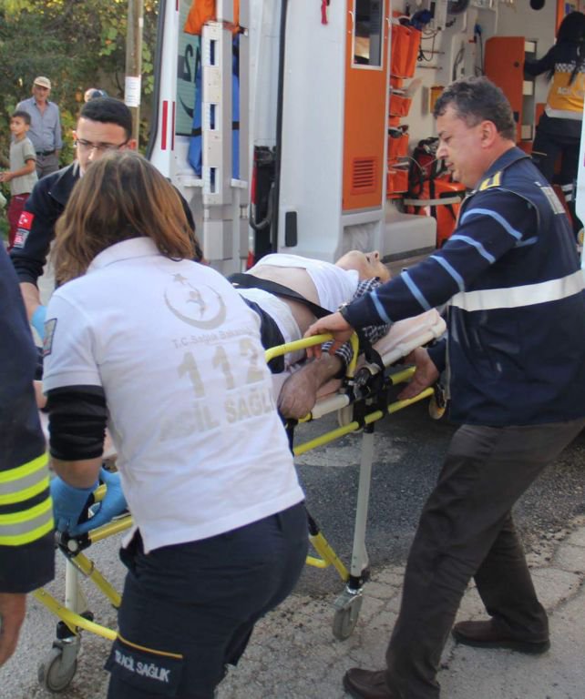 BABA OĞUL ALEVLERİN ARASINDAN ÇIKTILAR