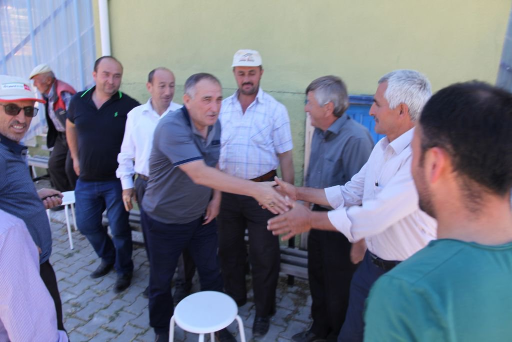 BAŞKAN YILMAZ DOĞUP BÜYÜDÜĞÜ KÖYDE...