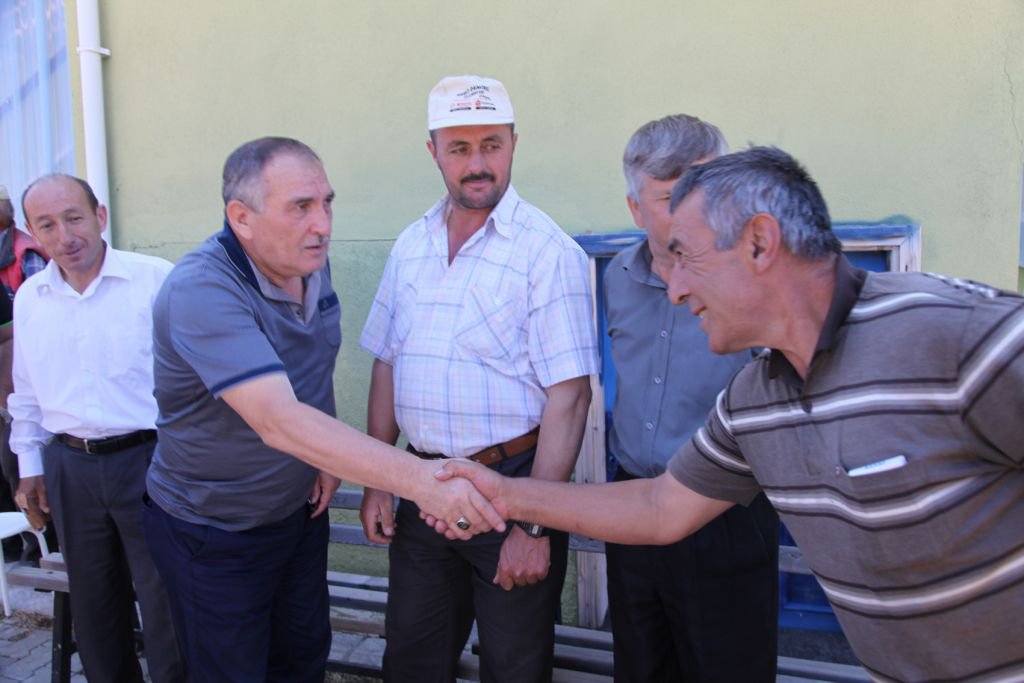BAŞKAN YILMAZ DOĞUP BÜYÜDÜĞÜ KÖYDE...