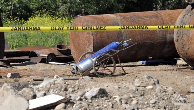 DÜZCE'DE PATLAMA...