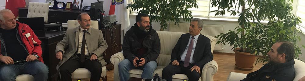 GAZETECİLERDEN EMNİYETE BAŞSAĞLIĞI ZİYARETİ
