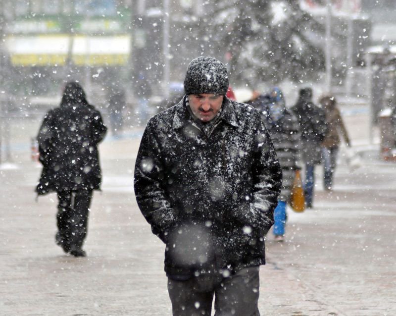 KAR BİR ANDA BASTIRDI!