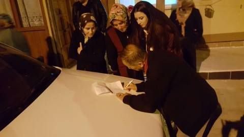 MAHALLE HALKI SOKAĞA DÖKÜLDÜ