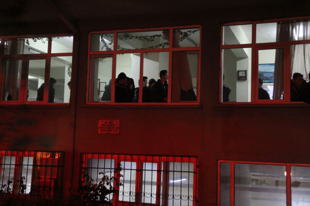 ÖĞRENCİ YURDUNDA KORKUTAN YANGIN