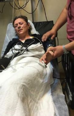 POLİS CHP'Lİ GRUBA MÜDAHALE ETTİ