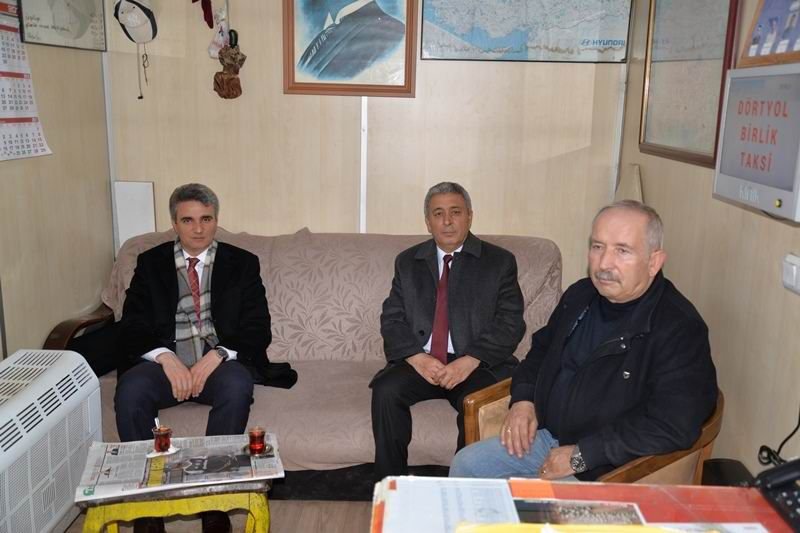 TAKSİCİLERE SÜRPRİZ ZİYARET