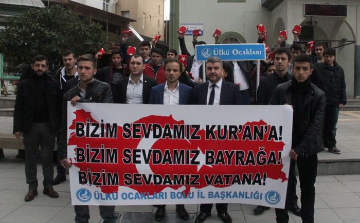 ÜLKÜCÜLER YİNE YAKIŞANI YAPTI!