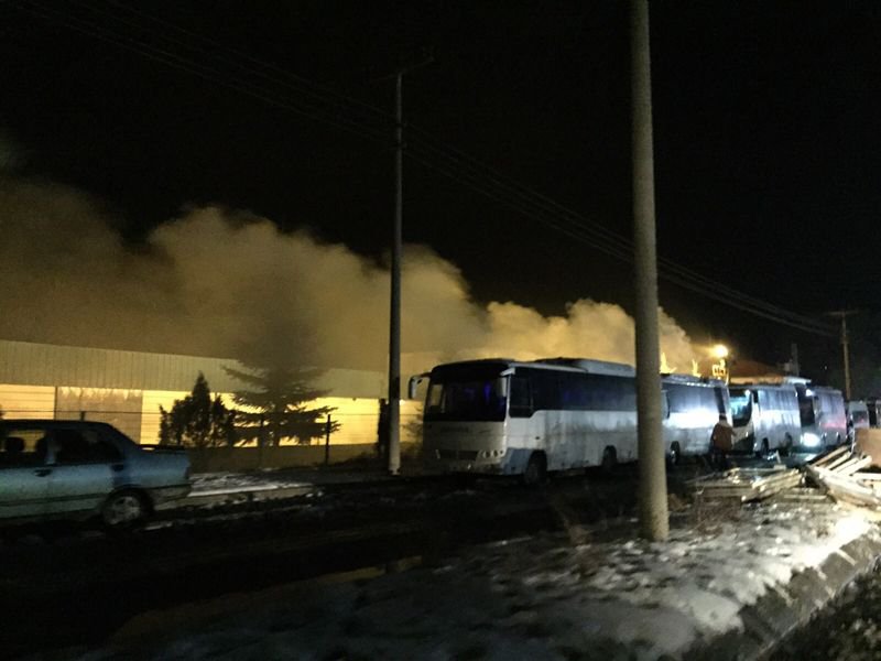 ABANT PARKE'DE YANGIN PANİĞİ