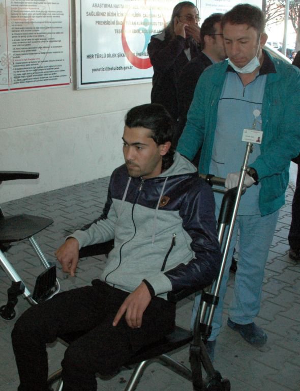 YARALI TÜRKMEN KARDEŞLERİMİZ BOLU'DA