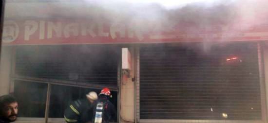 PINARLAR MEFRUŞAT'TA KORKUTAN YANGIN