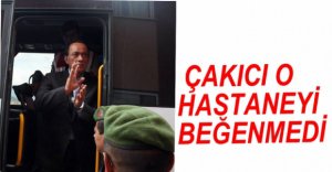 ÇAKICI İKİNCİ KEZ HASTANEYE GÖTÜRÜLDÜ