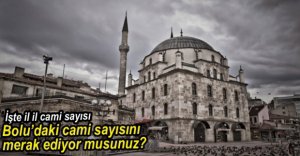 CAMİ SIRALAMASINDA BOLU 25. OLDU...