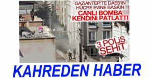 CANLI BOMBA KENDİNİ PATLATTI