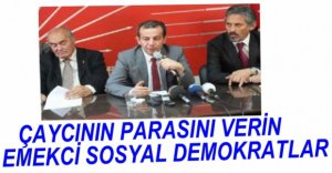 BİRBİRLERİNİ YERKEN ÇAYCININ MAAŞINI VERMEDİ.