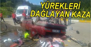 D-100 KARAYOLUNDA FECİ KAZA...