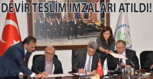 DEV ESERİN AİBÜ'YE DEVİR TESLİMİ YAPILDI!