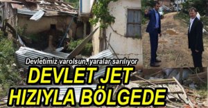 DEVLET HORTUM YAŞANAN KÖYDE....