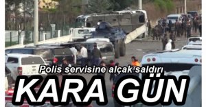 DİYARBAKIR'DA ALÇAK SALDIRI, 7 POLİSİMİZ ŞEHİT OLDU