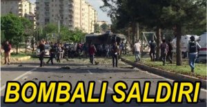 DİYARBAKIR’DA BOMBALI SALDIRI...