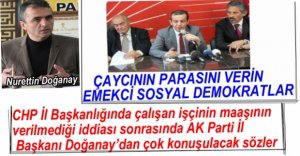 DOĞANAY'DAN CHP'YE İMALI GÖNDERME