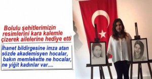 ŞEHİT AİLELERİNİ DUYGULANDIRAN ÇALIŞMA