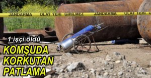 DÜZCE'DE PATLAMA...