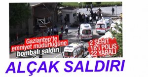 EMNİYETE BOMBALI ARAÇLA SALDIRI