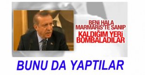 ERDOĞAN'IN KALDIĞI OTELİ BOMBALADILAR