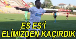 ESKİŞEHİR'İ ELİMİZDEN KAÇIRDIK