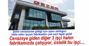 FABRİKADAN O İŞÇİYLE İLGİLİ AÇIKLAMA YAPILDI