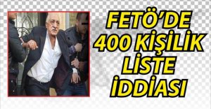 FETÖ OPERASYONLARINDA 400 KİŞİ İDDİASI