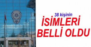 FETÖ'DEN AÇIĞA ALINANLARIN İSİMLERİ