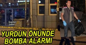 KIZ YURDUNUN ÖNÜNDE PANİK...