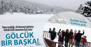 GÖLCÜK'TE BÜYÜLEYİCİ GÖRÜNTÜLER!