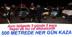 GÖLKÖY KAVŞAĞI'NDA FECİ KAZA...