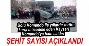 KAYSERİ KOMANDOYA TERÖR SALDIRISI