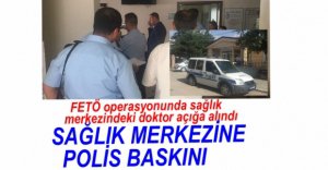HALK SAĞLIK MERKEZİNE BASKIN YAPILDI
