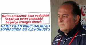 HAMİT CİHAN MAÇI DEĞERLENDİRDİ...