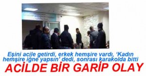 HASTANEDE BİR GARİP KAVGA