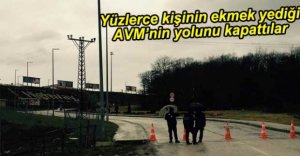 HİGHWAY'İN D-100 BAĞLANTI YOLU KAPATILDI