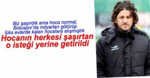 HOCANIN İSTEĞİ İÇİN YÖNETİM SEFERBER OLDU