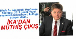 HÜSEYİN İKA KIZILAY GENEL BAŞKANLIĞINA ADAY....